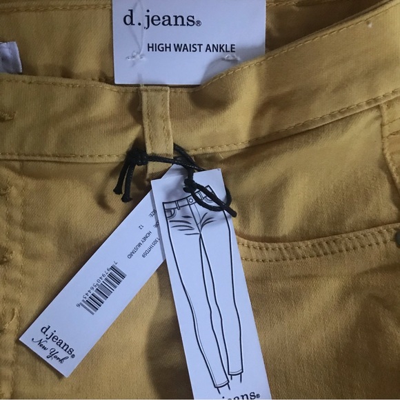 NEW ! High Waist Ankle Modern Fit d.jeans - Size 12 - Picture 4 of 7